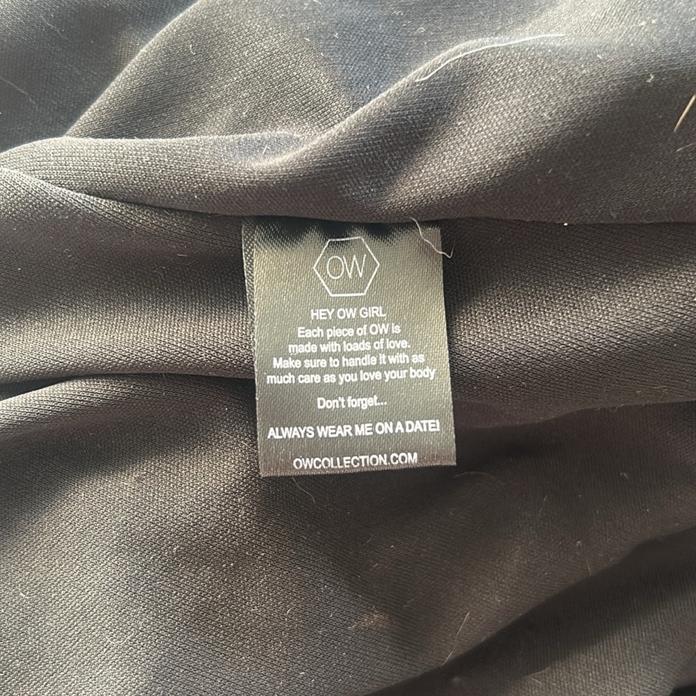 OW Intimates Black Mini Bubble Ballo Dress - Picture 7 of 8